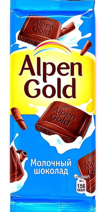 Шоколад Aльпен Голд Молочный 85г