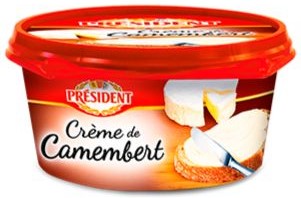 Сыр плавленый Creme de Camembert 50% 125 г Президент