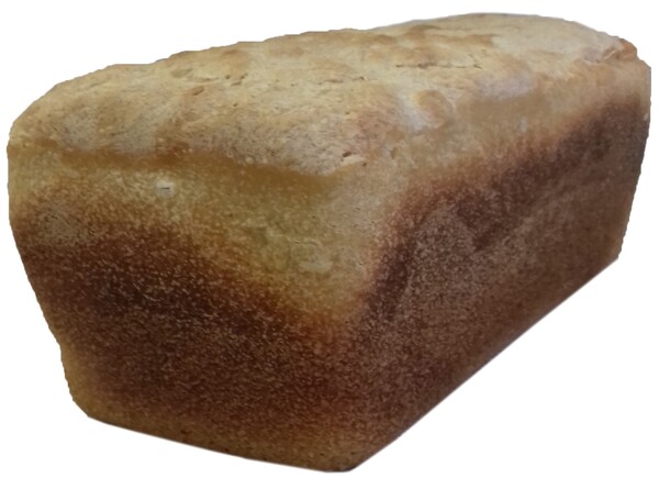 Хлеб бездрожжевой пшеничный с цельнозерновой мукой 500г Миродолье
