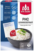 Рис длиннозерный в  варочных пакетах (5х80 г) Агро-Альянс