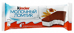 Бисквитное пирожное Киндер Молочный ломтик 27,9% 28г