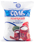 Соль поваренная пищевая молотая Илецкая 1 кг