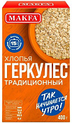 Хлопья Геркулес традиционный 400 г Макфа