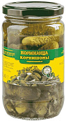Корнишоны маринованные 350 мл Кормилица