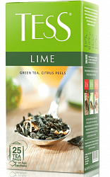 Чай зеленый Tess Lime 25 пакетиков