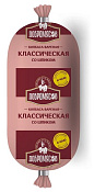 Колбаса вареная Классическая со шпиком Добромясов ~1,2 кг