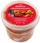 Шашлык из курицы Мексиканский замороженный 2 кг Пестречинка
