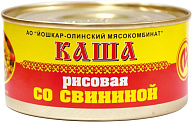Каша рисовая со свининой №8 325 г Йола