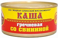 Каша гречневая со свининой №8 325 г Йола