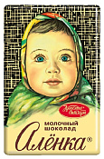 Шоколад молочный Аленка 15 г Бабаевский