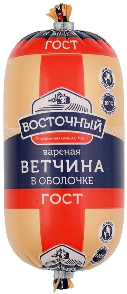 Ветчина в оболочке кат. Б 400 г Восточный купить с доставкой в Ижевске ...